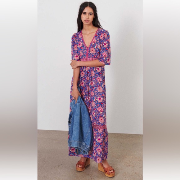 Ba&sh Vally Slit Back Maxi Dress - Picture 15 of 15